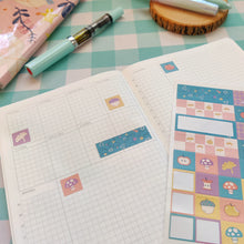 Load image into Gallery viewer, Autumn Motifs Planner Sticker Sheet