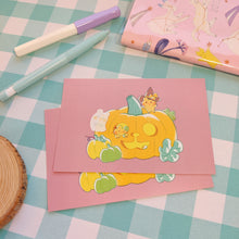 Load image into Gallery viewer, Pumpkin Hallows Postcard Print