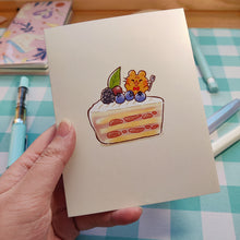 Load image into Gallery viewer, Blueberry Cake Greeting Card