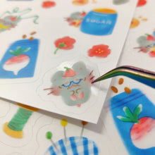 Load image into Gallery viewer, Granny Ham Clear Sticker Sheet