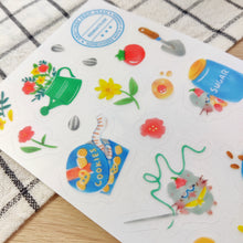 Load image into Gallery viewer, Granny Ham Clear Sticker Sheet
