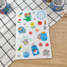 Load image into Gallery viewer, Granny Ham Clear Sticker Sheet