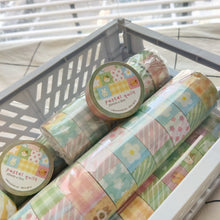 Load image into Gallery viewer, Pastel Quilt Washi Tape