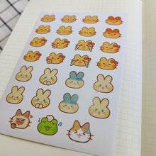 Load image into Gallery viewer, Daily Moods Washi Sticker Sheet