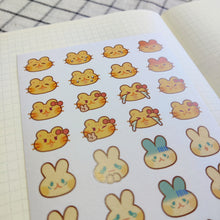 Load image into Gallery viewer, Daily Moods Washi Sticker Sheet