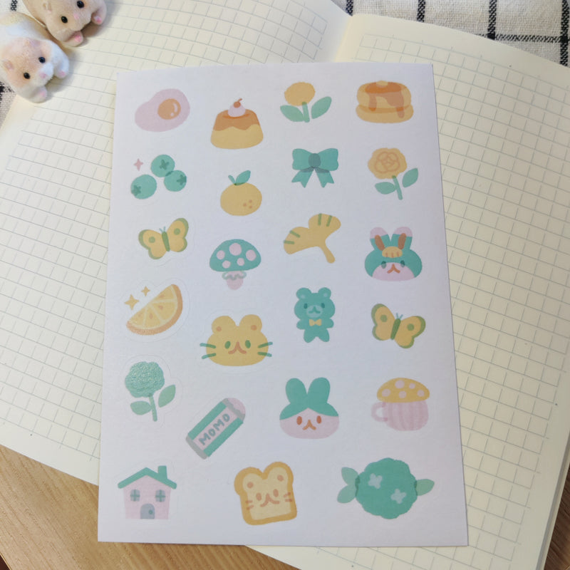 My Favorite Things Washi Sticker Sheet