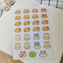 Load image into Gallery viewer, Daily Moods Washi Sticker Sheet