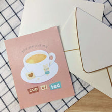 Load image into Gallery viewer, Tea Love Greeting Card