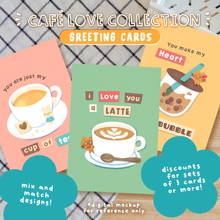 Load image into Gallery viewer, Latte Love Greeting Card