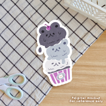 Load image into Gallery viewer, Subtle Pride Ice Cream Stickers