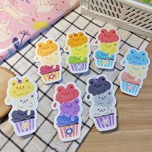 Load image into Gallery viewer, Subtle Pride Ice Cream Stickers