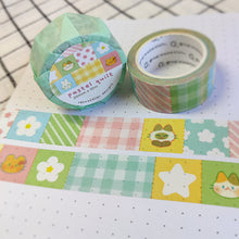 Load image into Gallery viewer, Pastel Quilt Washi Tape