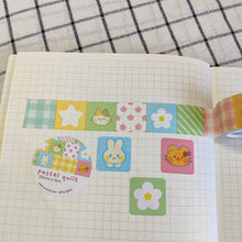 Load image into Gallery viewer, Pastel Quilt Washi Tape