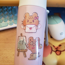 Load image into Gallery viewer, Love Letter Hamster Clear Sticker
