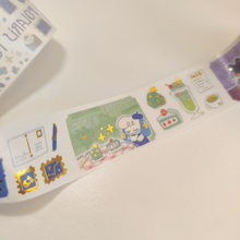 Load image into Gallery viewer, Polaris Town Gold Foil Washi Tape

