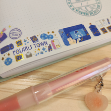 Load image into Gallery viewer, Polaris Town Gold Foil Washi Tape
