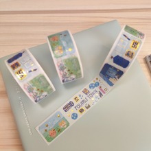 Load image into Gallery viewer, Polaris Town Gold Foil Washi Tape
