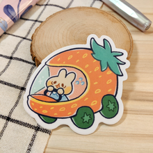 Load image into Gallery viewer, Strawberry Car Vinyl Sticker
