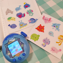 Load image into Gallery viewer, Tamasea Paradise Vinyl Sticker Sheet
