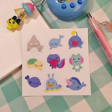 Load image into Gallery viewer, Tamasea Paradise Vinyl Sticker Sheet
