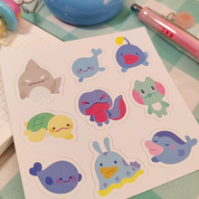 Load image into Gallery viewer, Tamasea Paradise Vinyl Sticker Sheet

