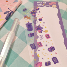 Load image into Gallery viewer, Polaris Post Clear Deco Sticker Sheet
