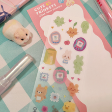 Load image into Gallery viewer, Cute Trinkets Clear Deco Sticker Sheet
