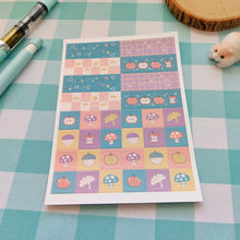 Load image into Gallery viewer, Autumn Motifs Planner Sticker Sheet
