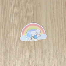Load image into Gallery viewer, Rainy Day Friends Clear Sticker
